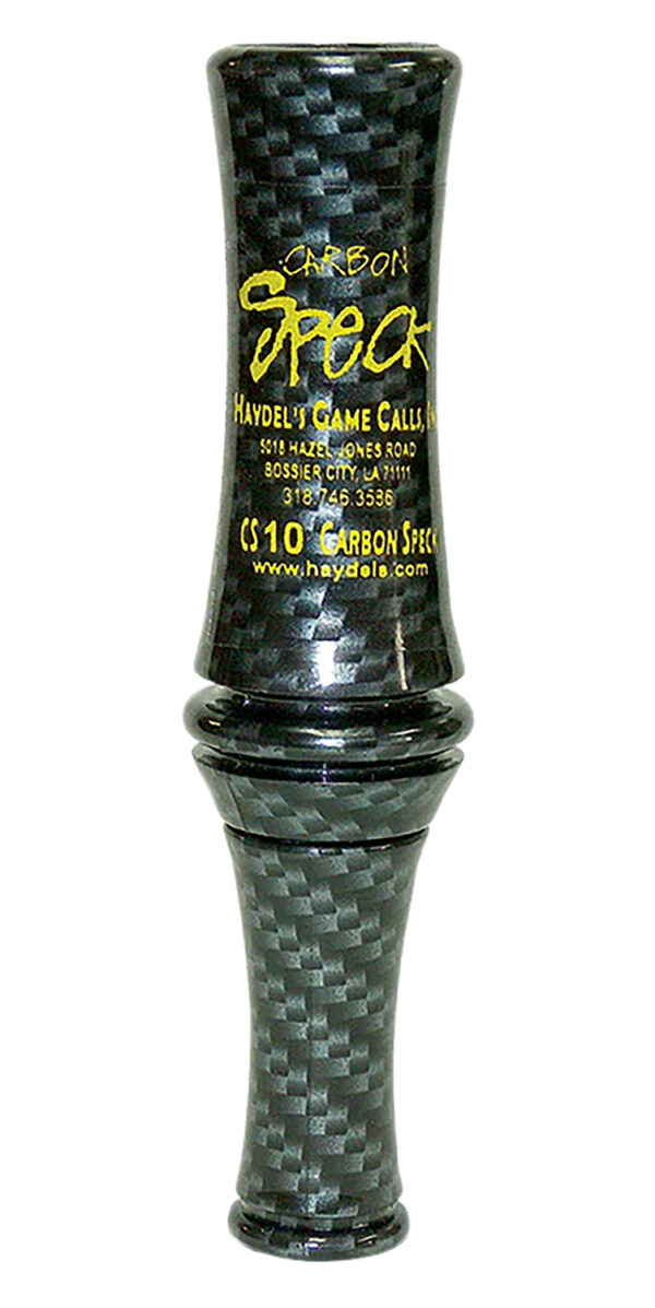 Haydel's Game Calls CS10 Carbon Speck  Open Call Single Reed Specklebelly Sounds Attracts Geese Black Carbon — view 1