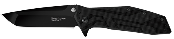 KER BRAWLER 41/8" LL BLK/BLK TANTO — view 1