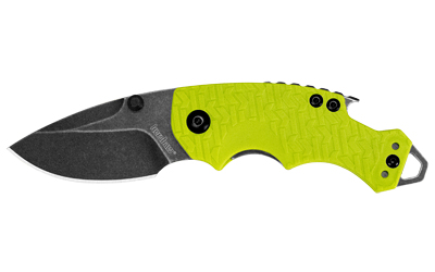 KERSHAW SHUFFLE 2.4" BLACKWASH LIME — view 1