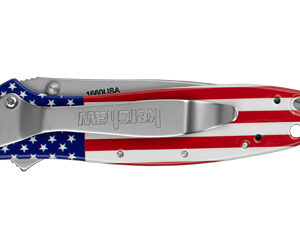 KERSHAW LEEK 3" USA FLAG/SLV — view 3