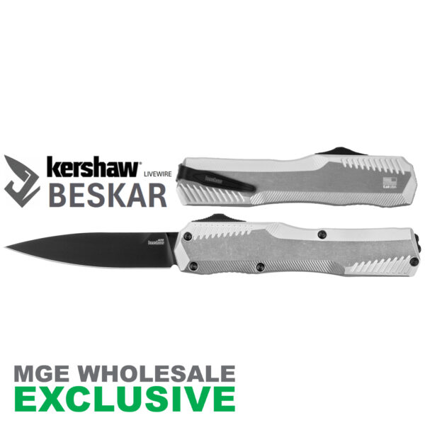 KERSHAW LIVEWIRE BESKAR RAW/BK — view 1