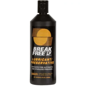 BREAK-FREE PREFORMANCE SYNTHETIC GUN OIL 4OZ BOTTLE ( 10 PER CASE )