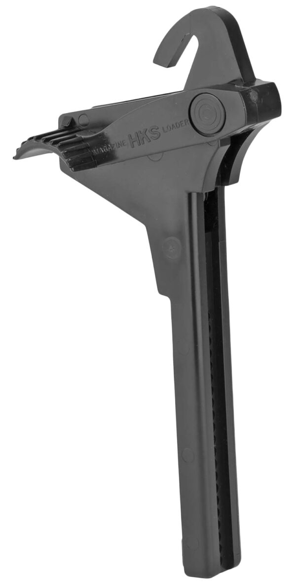 HKS 450 Single Stack Mag Loader Made of Plastic with Black Finish for 45 ACP 1911 — view 1