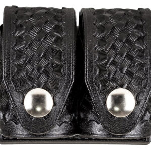 HKS 203BLBN SpeedLoader Case  Double Large Black Hytrel Belt Loop Belts 2.25" Wide