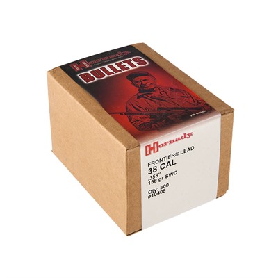 LEAD 38 CALIBER (0.358'') 158GR SEMI-WADCUTTER 300/BOX — view 1