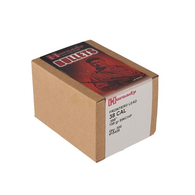 LEAD .38 CALIBER (0.358'') 158GR SWC/HP 300/BOX — view 1