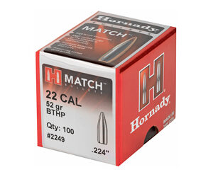 HRNDY MATCH 22CAL .224 52GR 100CT — view 3