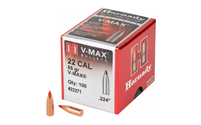 HRNDY V-MAX 22 CAL .224 55GR 100CT — view 1