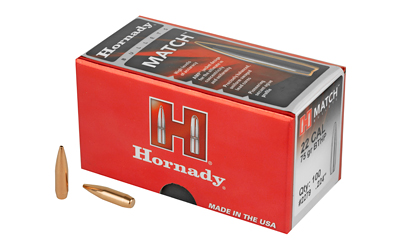 HRNDY MATCH 22CAL .224 75GR 100CT — view 1