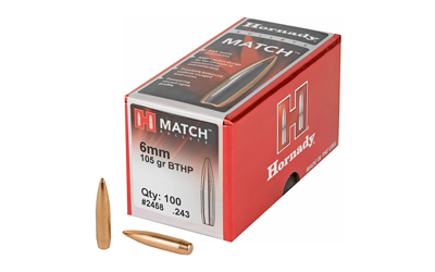 HRNDY MATCH 6MM .243 105GR 100CT — view 1