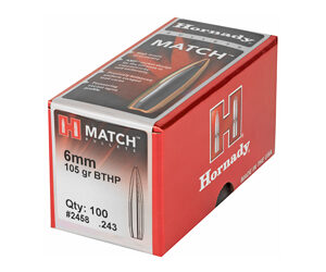 HRNDY MATCH 6MM .243 105GR 100CT — view 3