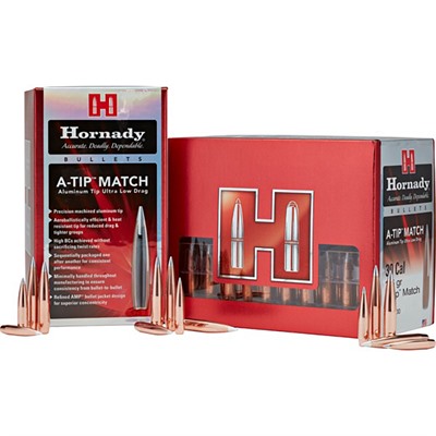A-TIP MATCH 22 CALIBER (0.224'') 76GR ALUMINUM TIP-BT 100/BOX — view 1
