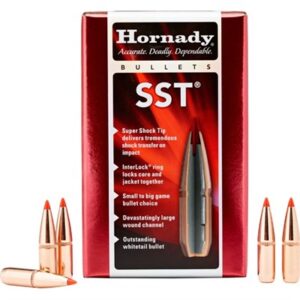SST 30 CALIBER (0.308'') 125GR POLYMER TIP FLAT BASE 100/BOX