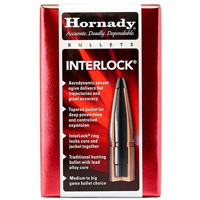 INTERLOCK 30 CALIBER (0.308'') 180GR ROUND NOSE 100/BOX — view 1