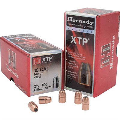 XTPÂ® 38 CALIBER (0.357'') 140GR JACKETED HOLLOW POINT 100/BOX — view 1