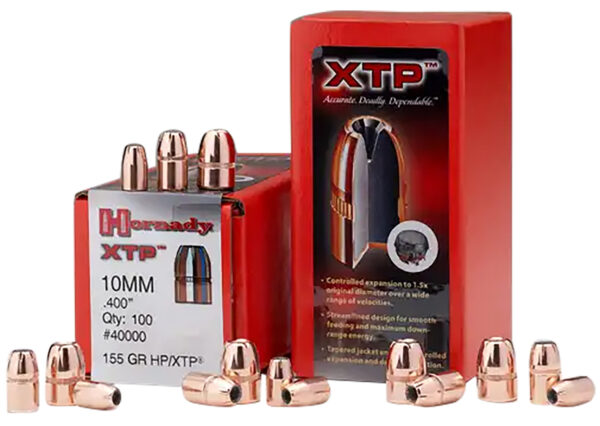 Hornady 40060 XTP  10mm Auto .400 200 gr Hollow Point XTP 100 Per Box/ 15 Case — view 1