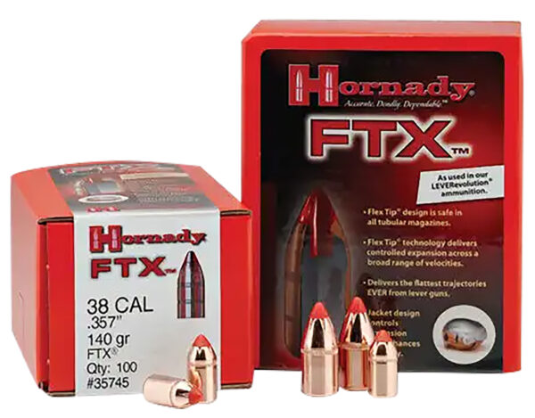 Hornady 4305 FTX  44 Cal .430 265 gr Flex Tip eXpanding 50 Per Box/ 15 Case — view 1
