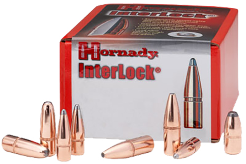 Hornady 4502 InterLock  45 Cal .458 350 gr Round Nose 50 Per Box/ 15 Case — view 1