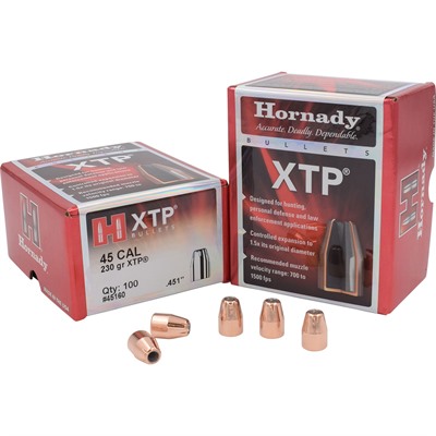 XTPÂ® 45 CALIBER (0.451'') 230GR JACKETED HOLLOW POINT 100/BOX — view 1