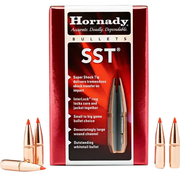 Hornady 25522 SST  25 Cal .257 117 gr Super Shock Tip 100 Per Box/ 25 Case — view 1