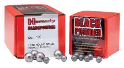 HORNADY .375 .36 CALIBER - ROUND BALL 100CT 40BX/CS — view 1