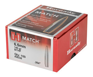 HRNDY MATCH 6.5MM .264 140GR 100CT — view 3