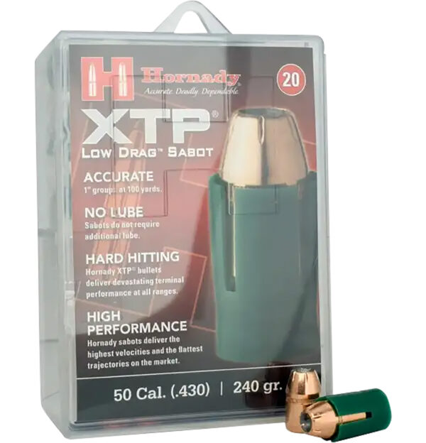 Hornady 6720 XTP  50Cal Sabot XTP Hollow Point 240gr 20 Per Box/10 Case — view 1