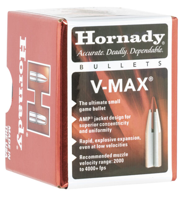 Hornady 21710 V-Max  17 Cal .172 20 gr V Max 100 Per Box/ 40 Case — view 1