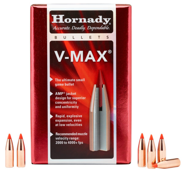 Hornady 22415 V-Max  6mm .243 65 gr V Max 100 Per Box/ 40 Case — view 1