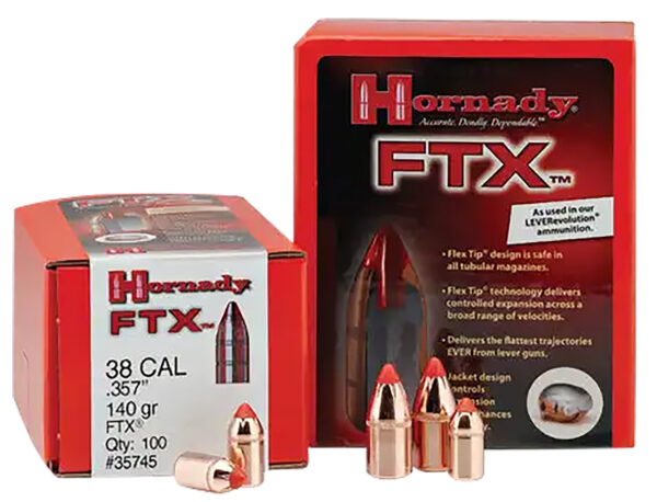 Hornady 30396 FTX  30 Cal .308 160 gr Flex Tip eXpanding 100 Per Box/ 15 Case — view 1