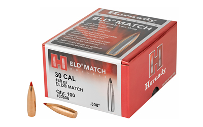 HRNDY ELD-M 30CAL .308 168GR 100CT — view 1