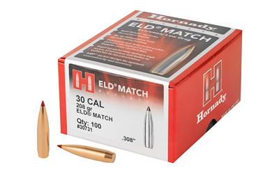 HRNDY ELD-M 30CAL .308 208GR 100CT — view 1
