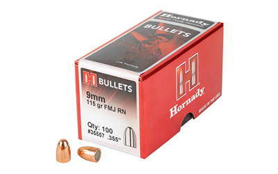 HRNDY FMJ-RN 9MM .355 115GR 100CT — view 1