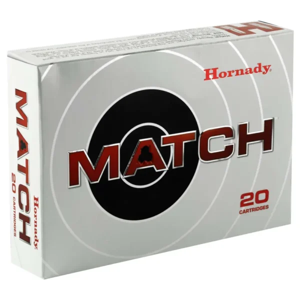 HORNADY MATCH AMO 338 LAPUA MAG 250GR BTHP MATCH 20RD (6 BOX CASE) — view 1