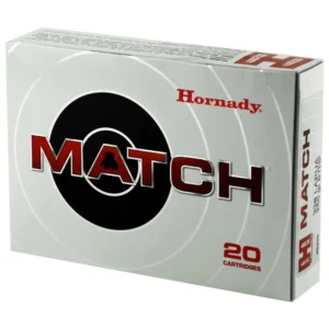 HORNADY MATCH AMO 338 LAPUA MAG 250GR BTHP MATCH 20RD (6 BOX CASE) — view 2
