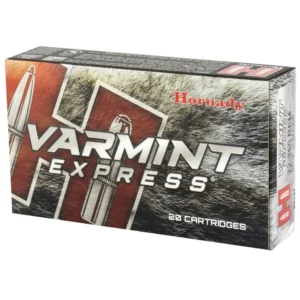 HORNADY VARMINT EXPRESS AMO 22-250 REM 55GR V-MAX 20RD (10 BOX CASE) — view 2
