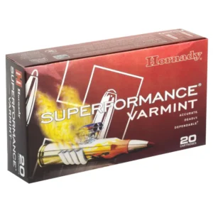 HORNADY SUPERFORMANCE VARMINT AMO 243 WIN 58GR V-MAX SPF 20RD (10 BOX  CASE)