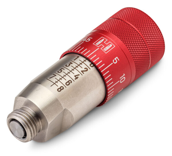 Hornady 044097 Bullet Seating Micrometer Red/Silver Compatible w/ All Hornady Seating Dies — view 1