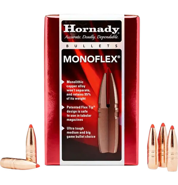 Hornady 45010 MonoFlex  45 Cal .458 250 gr MonoFlex 50 Per Box/ 15 Case — view 1