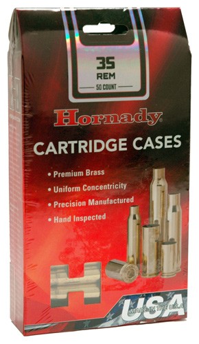 HORNADY UNPRIMED CASES 35 REM - 50 PACK 5PK/CS — view 1