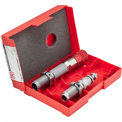MATCH GRADE 22 CREEDMOOR FULL LENGTH 2-DIE SET W/MICROMETER — view 1