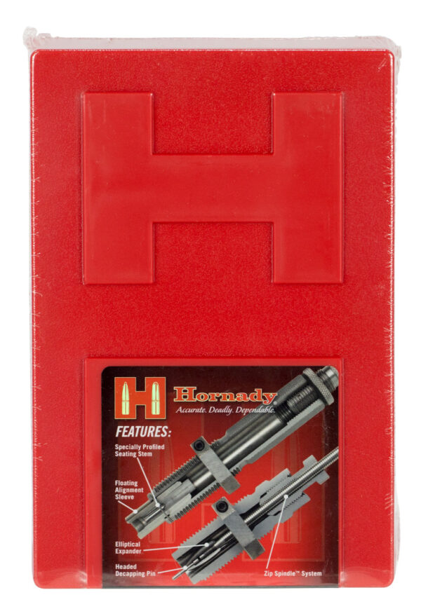 Hornady 546201 Custom Grade Series I 2 Die Set for 204 Ruger Includes Sizing Seater — view 1