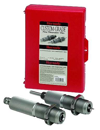 Hornady 546366 Custom Grade Series I 2 Die Set for 303 British Includes Sizing Seater — view 1