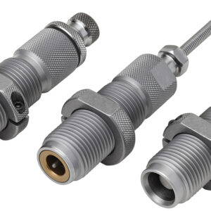 Hornady 546527 Custom Grade Series II 3 Die Set for 38 Special 357 Mag 357 Rem Max Includes Sizer Seater Expander