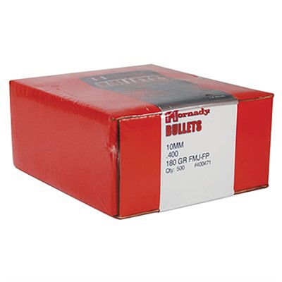 FMJ 10MM CALIBER (0.400'') 180GR FLAT NOSE 500/BOX — view 1