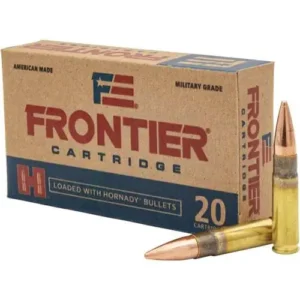 HORNADY FRONTIER AMO 300 BLACKOUT 125GR FMJ 20RD (10 BOX CASE) — view 4