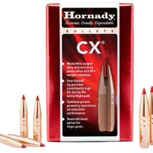 Hornady 273704 CX  270 Cal 130 gr Copper Solid 50 Per Box/ 25 Case