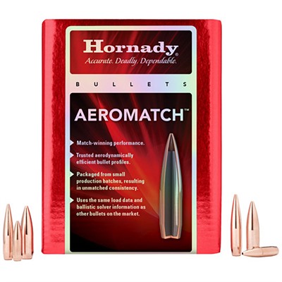 AEROMATCH 22 CALIBER (0.224'') 77GR HOLLOW POINT BT 500/BOX — view 1