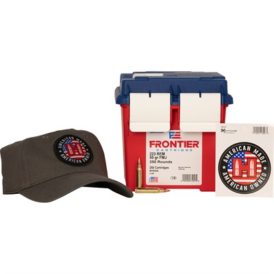 FRONTIER 223 REMINGTON 55GR FMJ 250/AMMO CAN — view 1