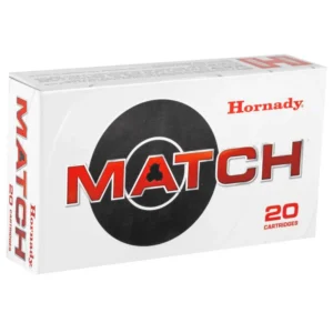 HORNADY MATCH AMO 6MM CREEDMOOR 108GR ELD MATCH 20RD (10 BOX CASE)